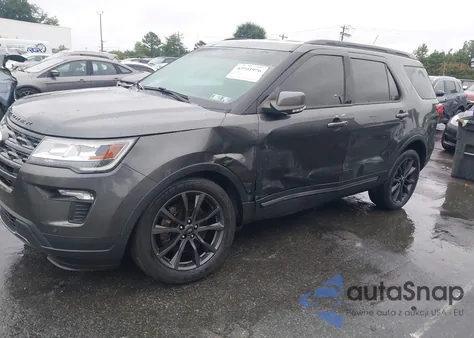 2019 Ford Explorer Xlt z USA, uszkodzony, nr VIN 1FM5K8D88KGB00934